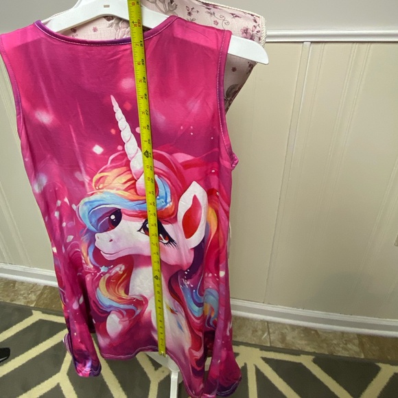 NEW Unicorn Pony Dress Swing Dress Beach Cover Up - Picture 6 of 6
